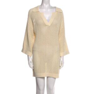 Nanushka V-Neck Mini Dress Size: S